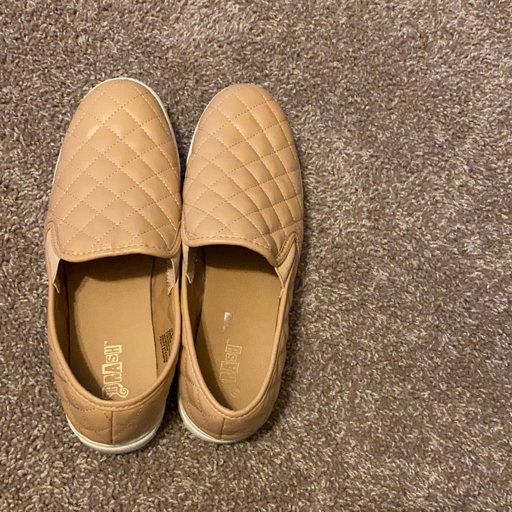 Tan loafers